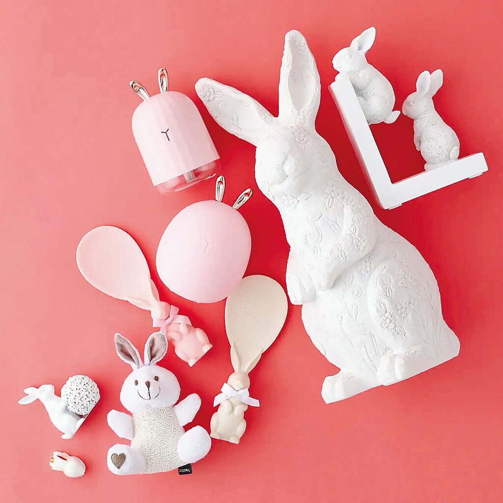 Francfranc的兔子相關商品意外地多，設計可愛又簡約。（Francfranc提供）