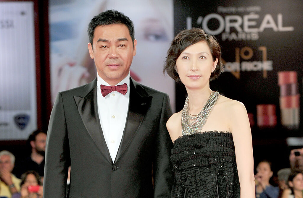 劉青雲、郭藹明結婚25年。（圖／中時資料照片）