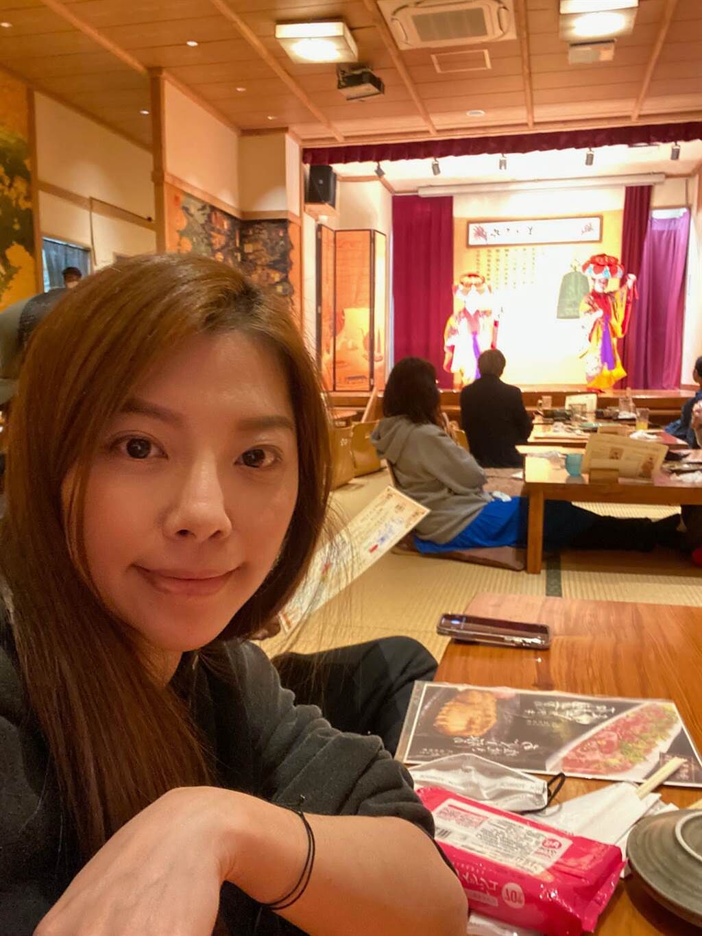 Mei特別安排有表演日本傳統歌舞的餐廳。（Mei提供）