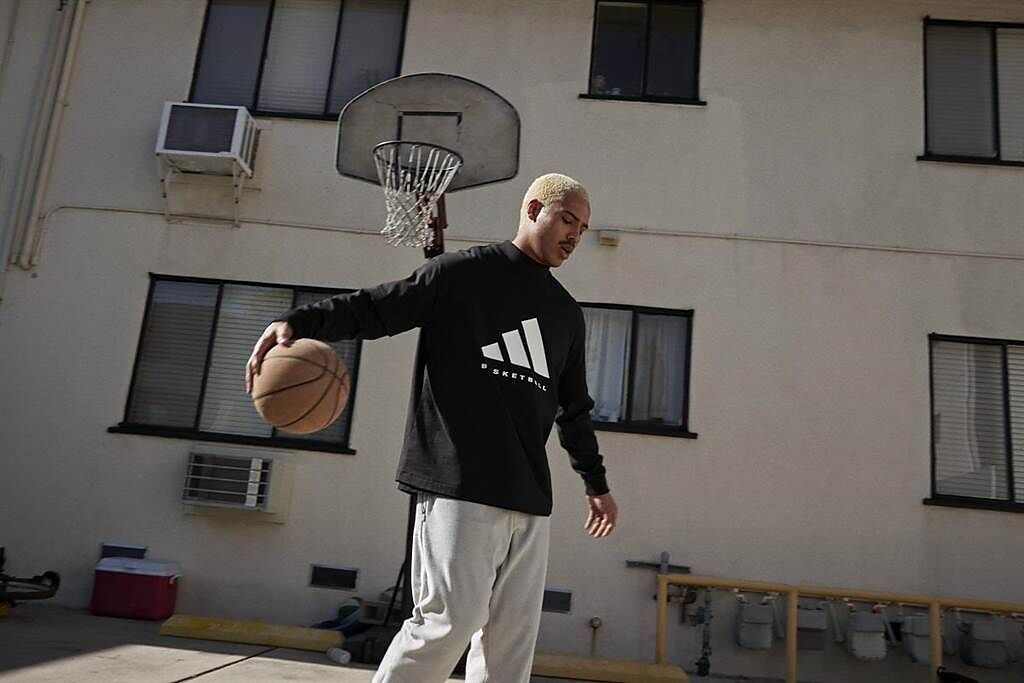 adidas Basketball Chapter 02 全新系列單品，以山形LOGO標誌與材質、配色新意打造籃球新時尚。（adidas Basketball提供）