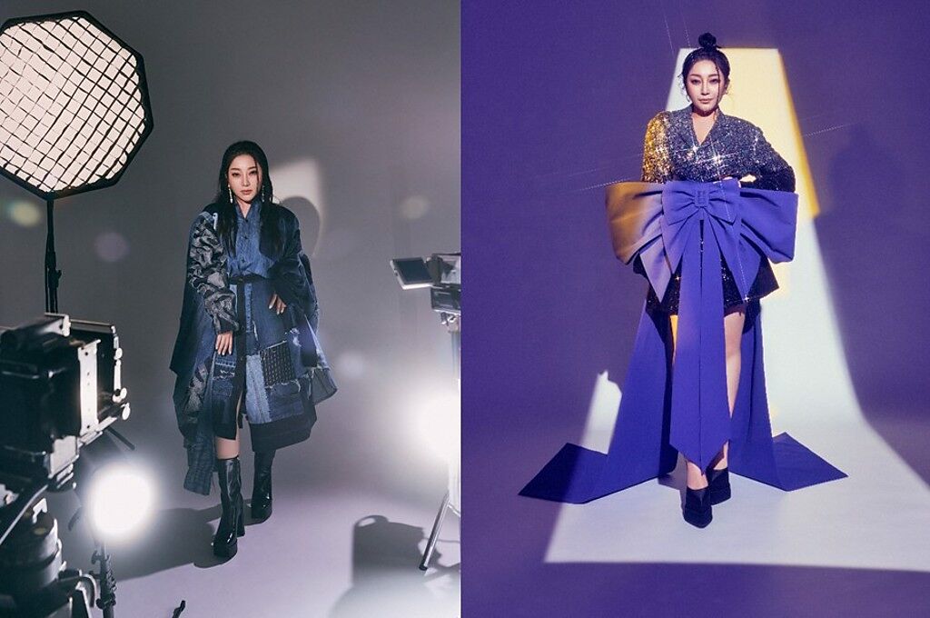 天后闆妹受TVBS的知名時尚節目「女人我最大」的邀請，登上2月雜誌封面人物，時尚美照讓網友留言：「好像小鄧紫琪」。(圖/女大提供)