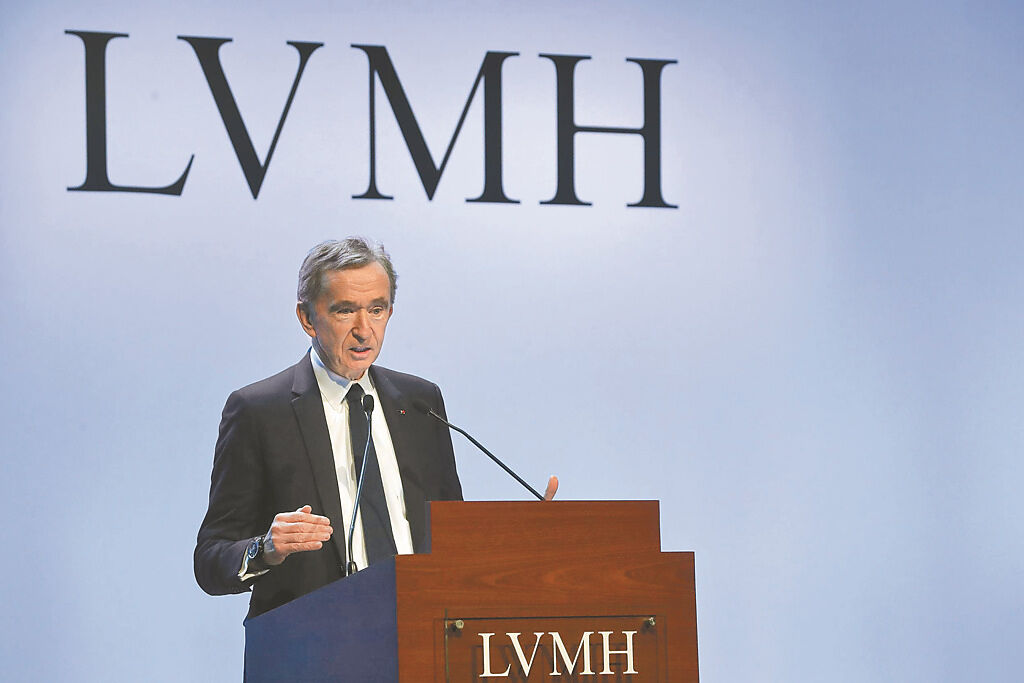 LVMH集團總裁Bernard Arnault。（美聯社）