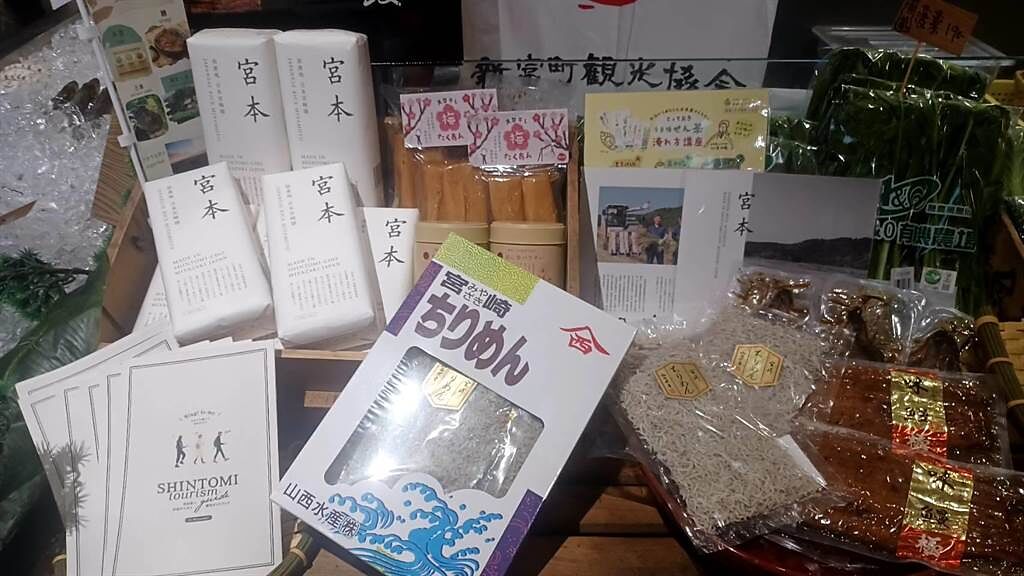 最快3月底，宮崎新富町5款精選食材會在台灣以健康有機為訴求的品牌門市上架銷售。(陳韻萍攝)