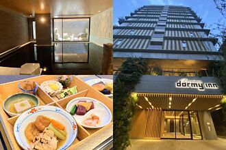 東京銀座泡「黑湯」！連鎖飯店Dormyinn新分館開幕