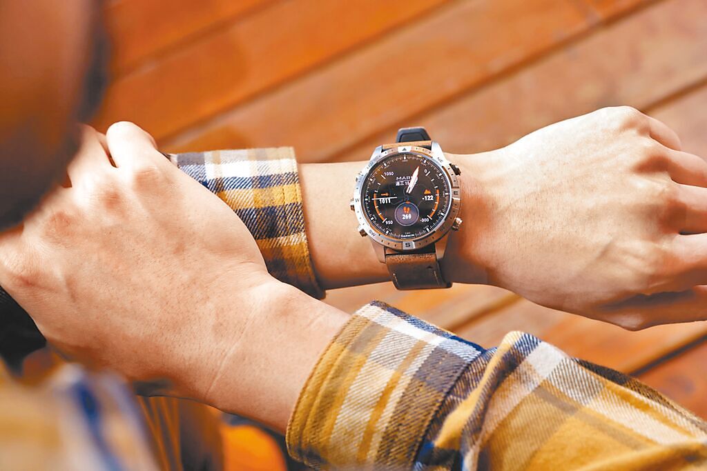 Garmin將商品主力放在智慧表市場上，推出旗艦款MARQ非凡時刻系列第二代腕表。（Garmin提供）