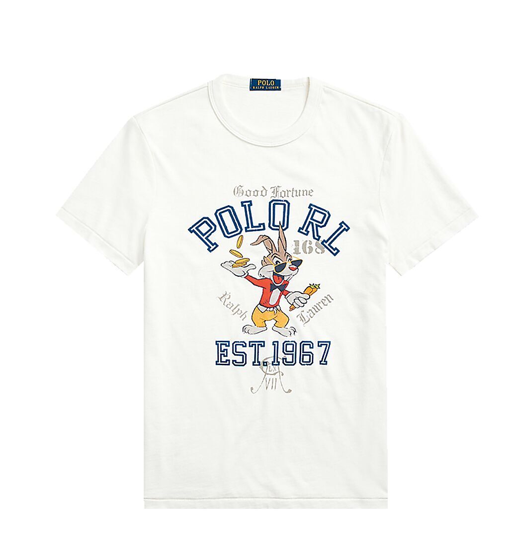Polo Ralph Lauren春夏系列T恤，3880元。（Polo Ralph Lauren提供）