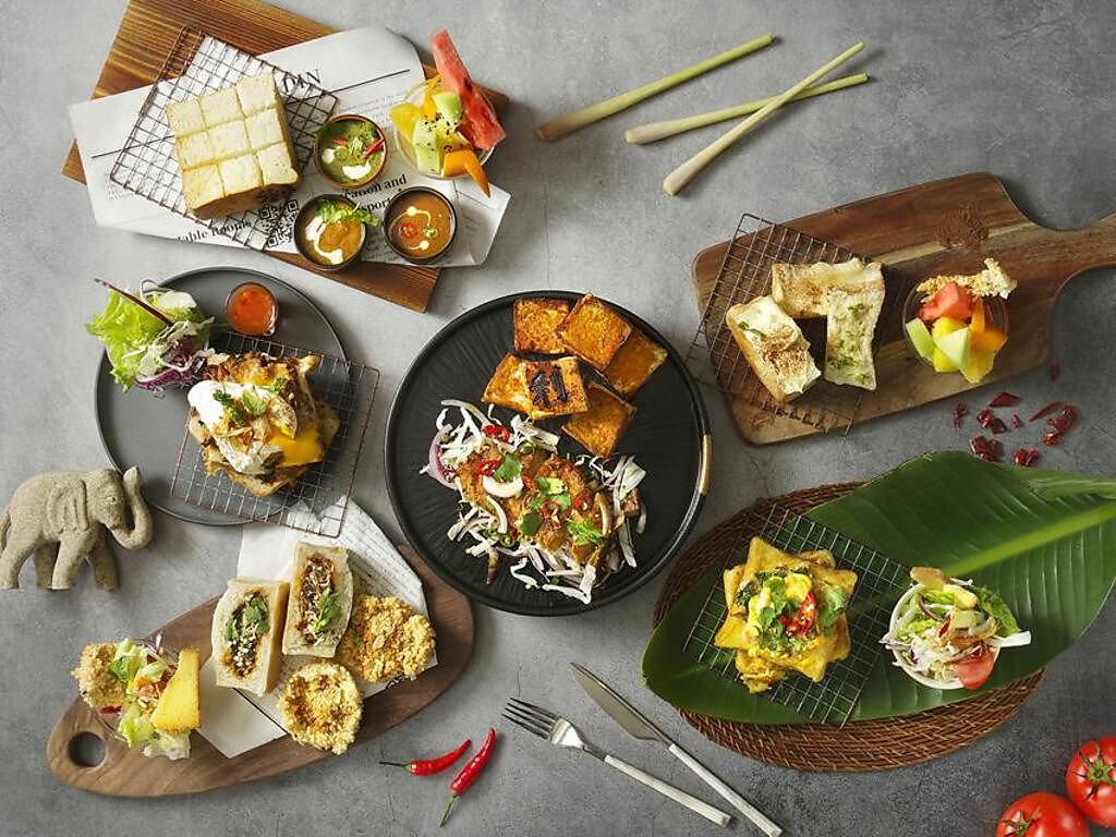 台北花園大酒店館內「花園thai thai」泰式餐廳推出「泰饗吃 生吐司套餐」，任選兩款生吐司套餐只要500元。（圖／台北花園酒店提供）