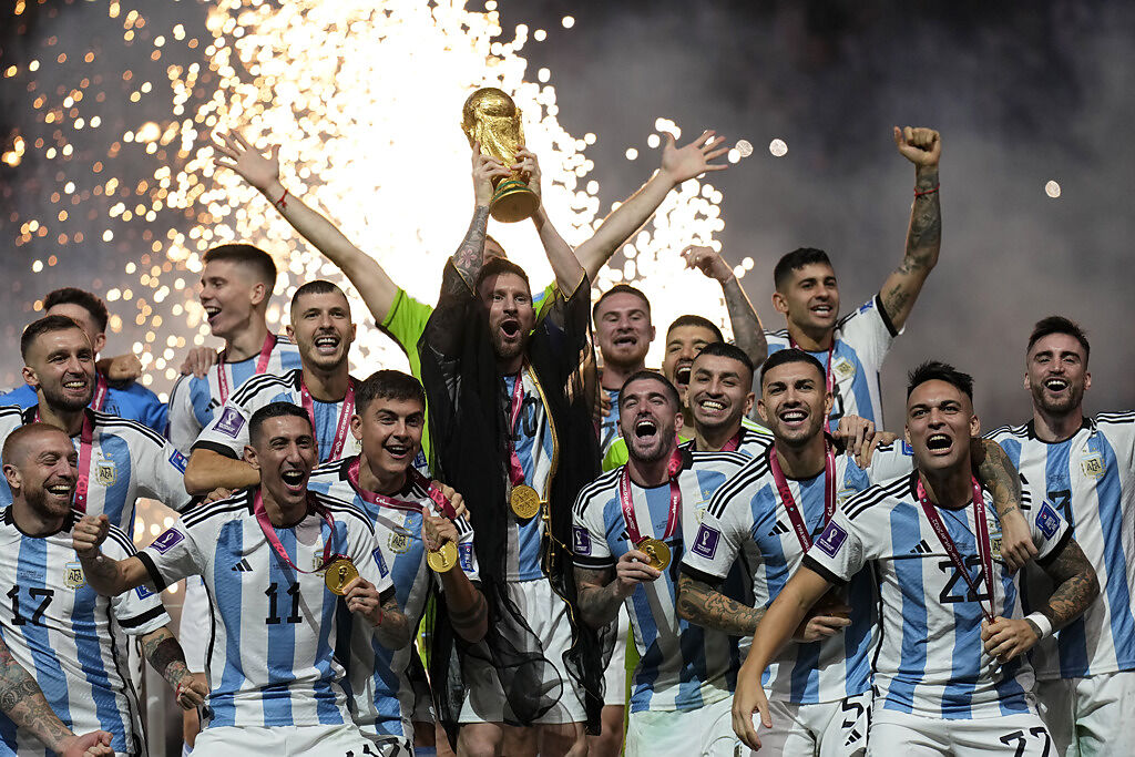 阿根廷拿下2022年世界盃冠軍。（美聯社資料照）