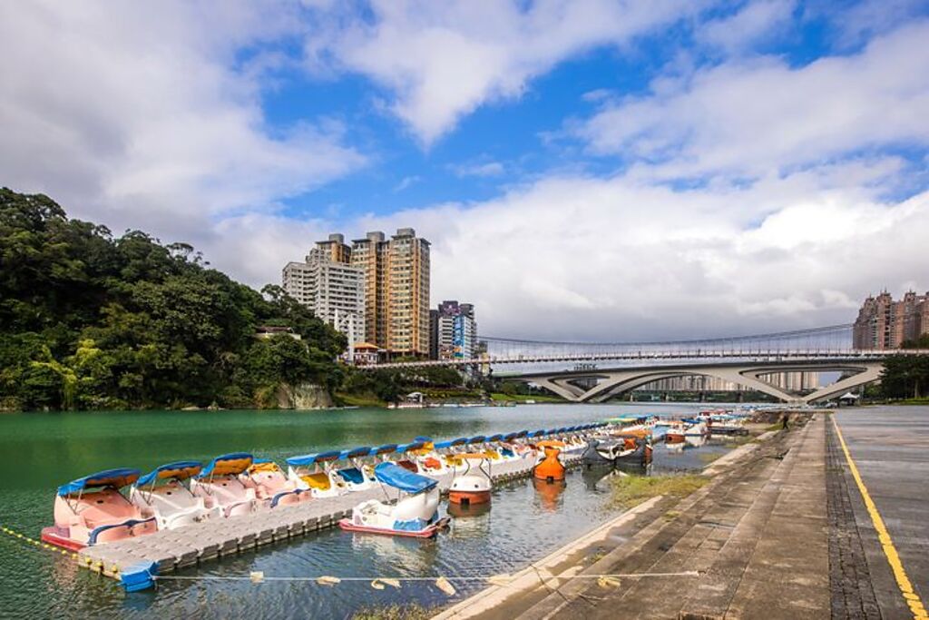 探旅新北定向越野活動新店場在碧潭舉辦。　圖：新北市政府觀光旅遊局／提供