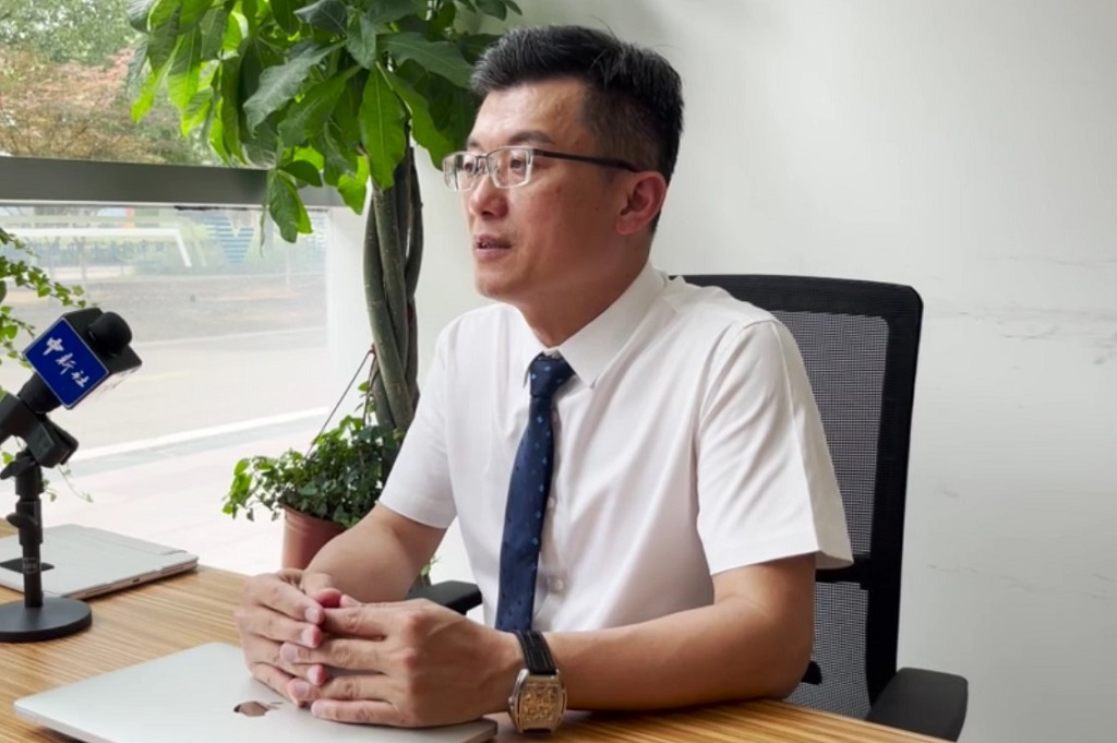 旺宏網路營銷CEO葉松宏。 (圖/中新社)